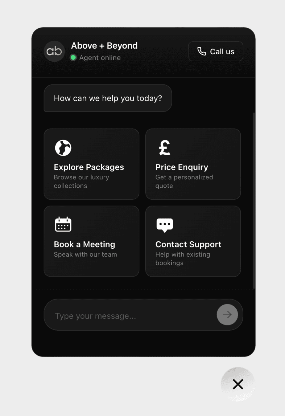 AI chatbot assistant
