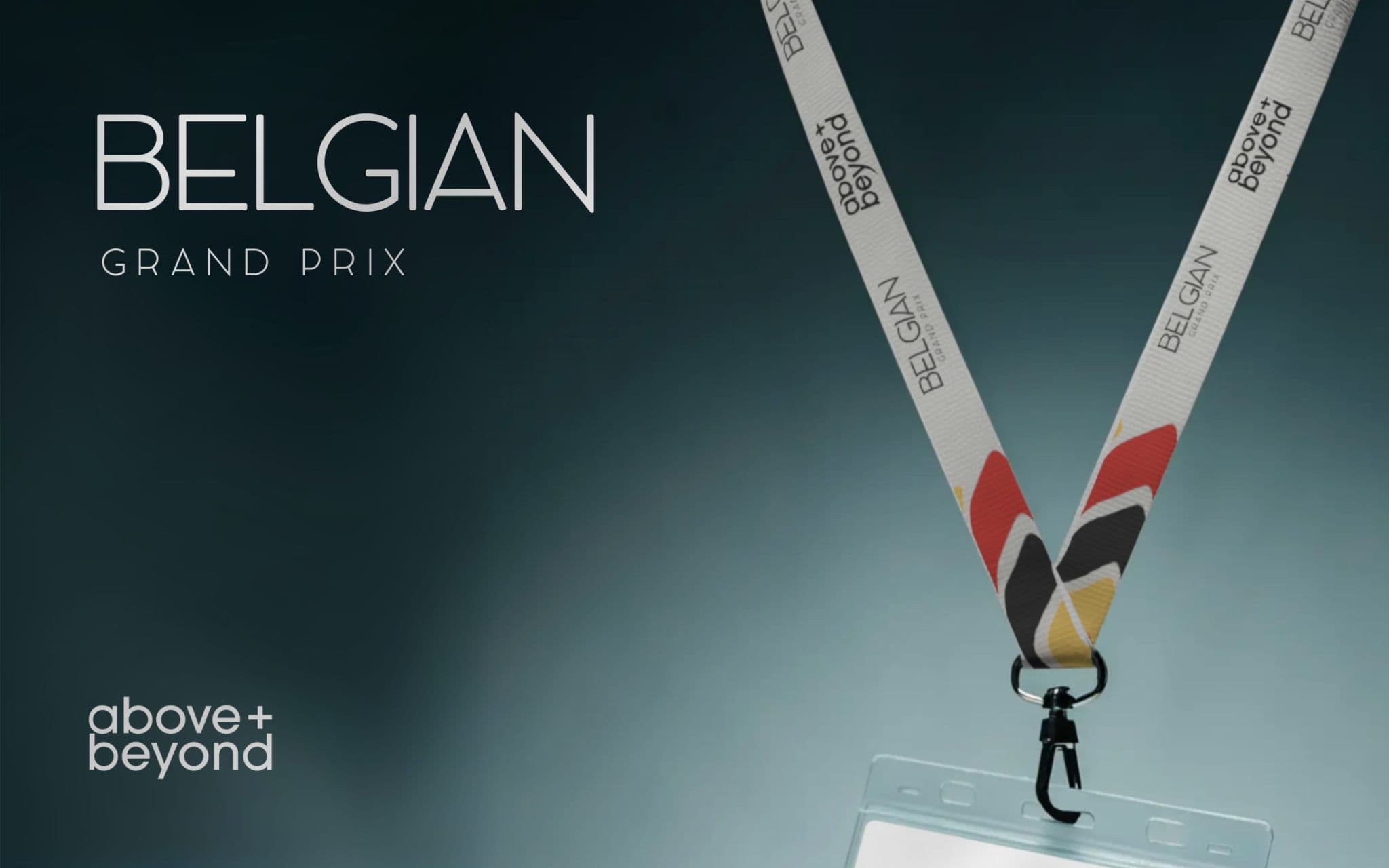 Belgian Grand Prix — lanyard design