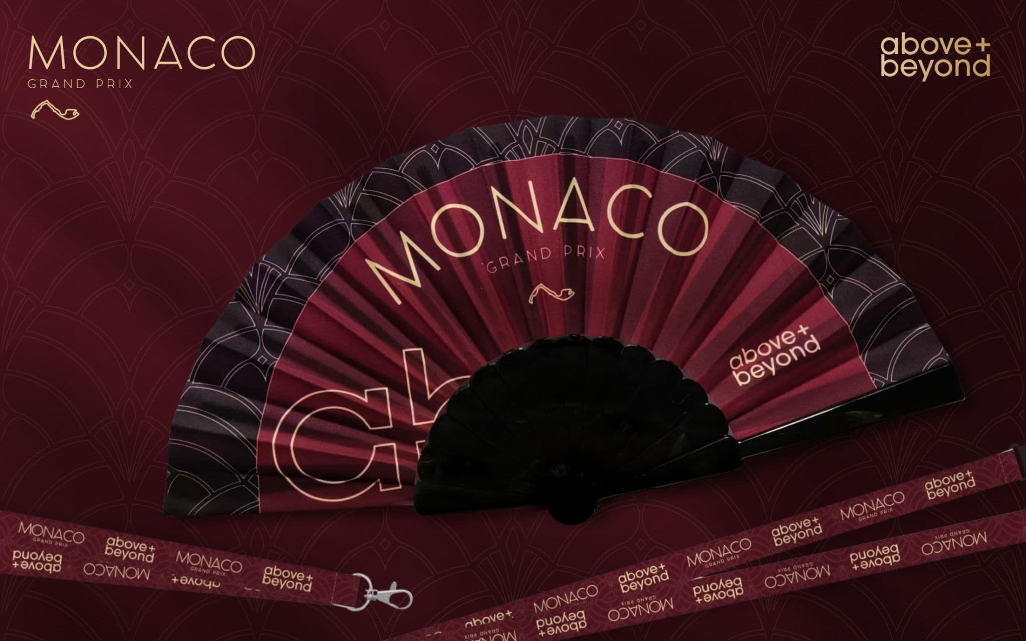 Monaco Grand Prix — fan and lanyard design