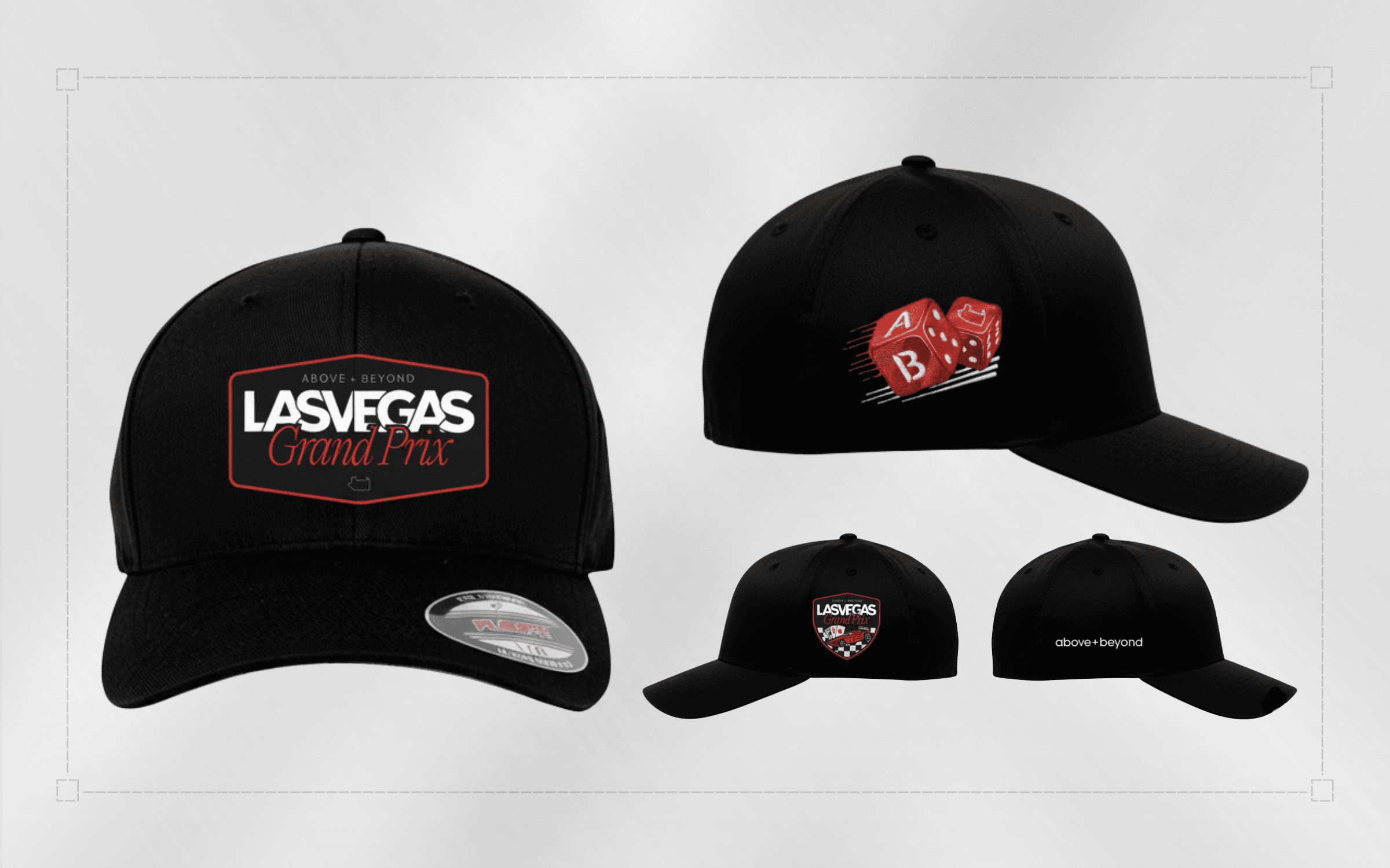 Las Vegas Grand Prix — branded hats