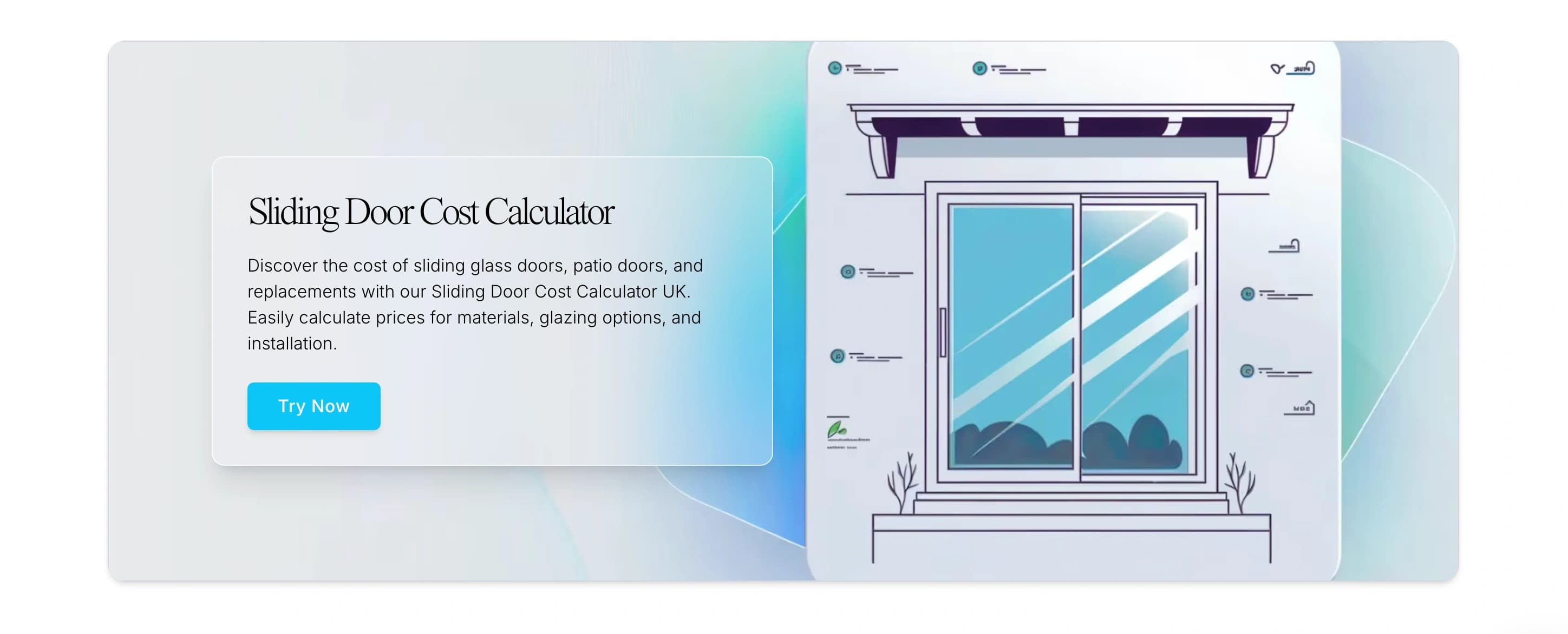 Sliding Door Cost Calculator